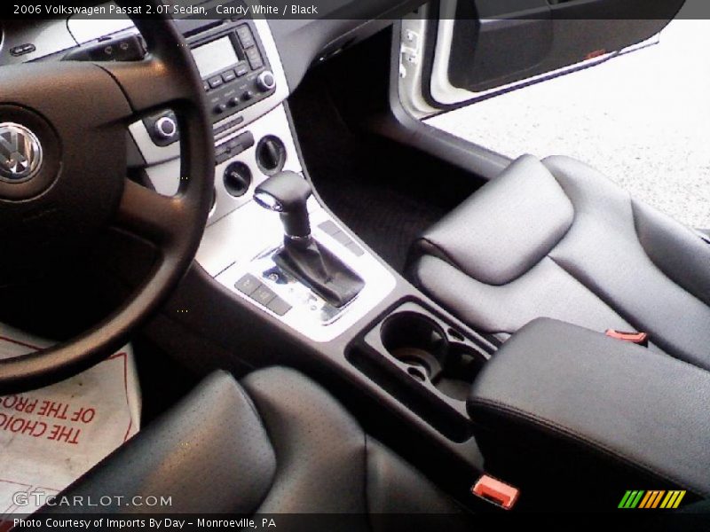 Candy White / Black 2006 Volkswagen Passat 2.0T Sedan