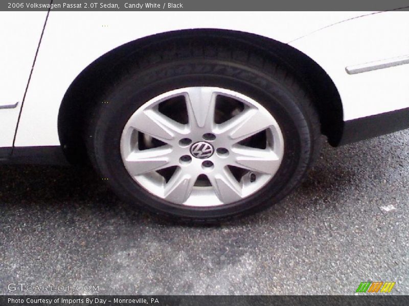 Candy White / Black 2006 Volkswagen Passat 2.0T Sedan