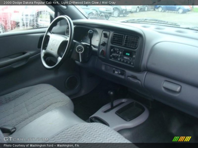 Light Driftwood Satin Glow / Mist Gray 2000 Dodge Dakota Regular Cab 4x4