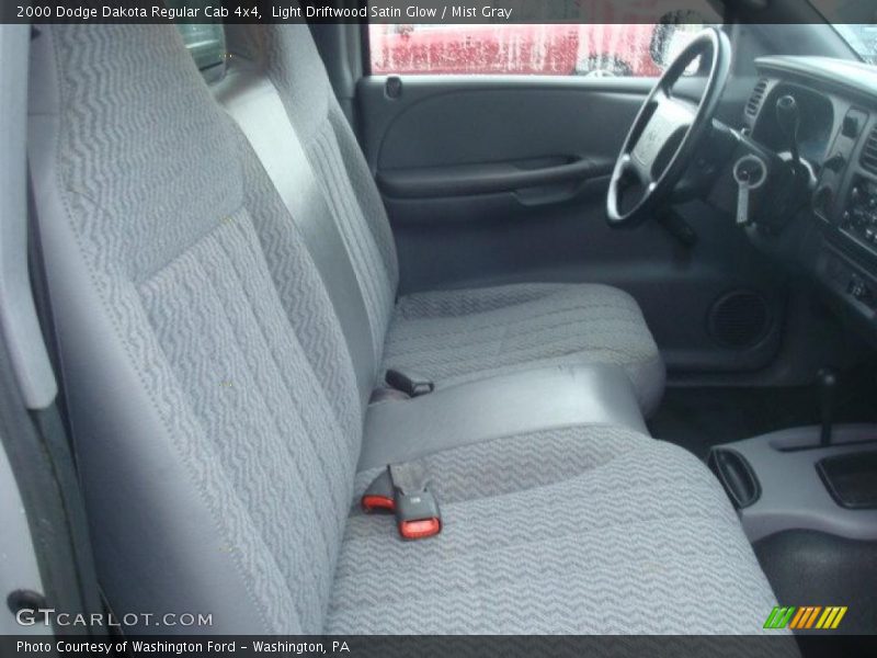 Light Driftwood Satin Glow / Mist Gray 2000 Dodge Dakota Regular Cab 4x4