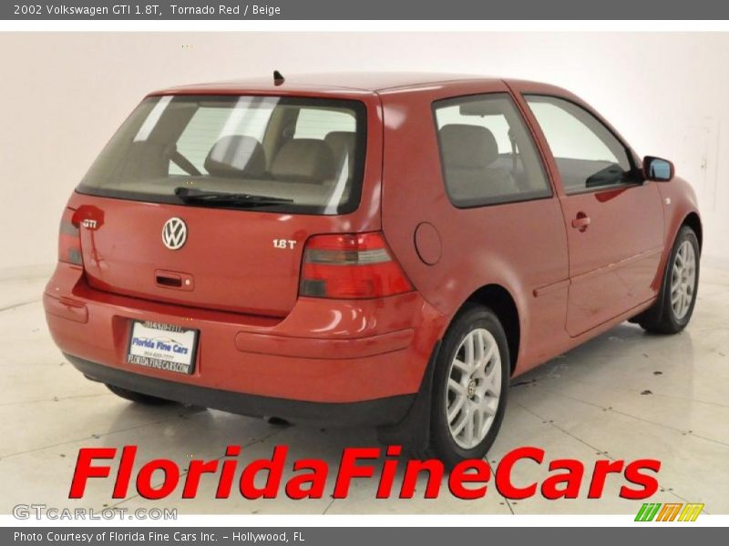 Tornado Red / Beige 2002 Volkswagen GTI 1.8T