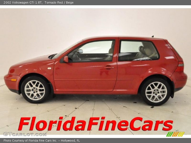 Tornado Red / Beige 2002 Volkswagen GTI 1.8T