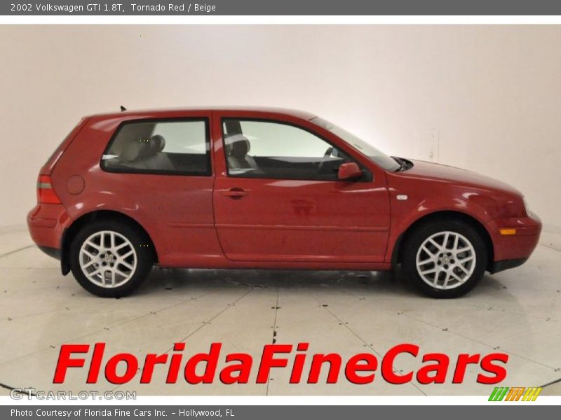 Tornado Red / Beige 2002 Volkswagen GTI 1.8T