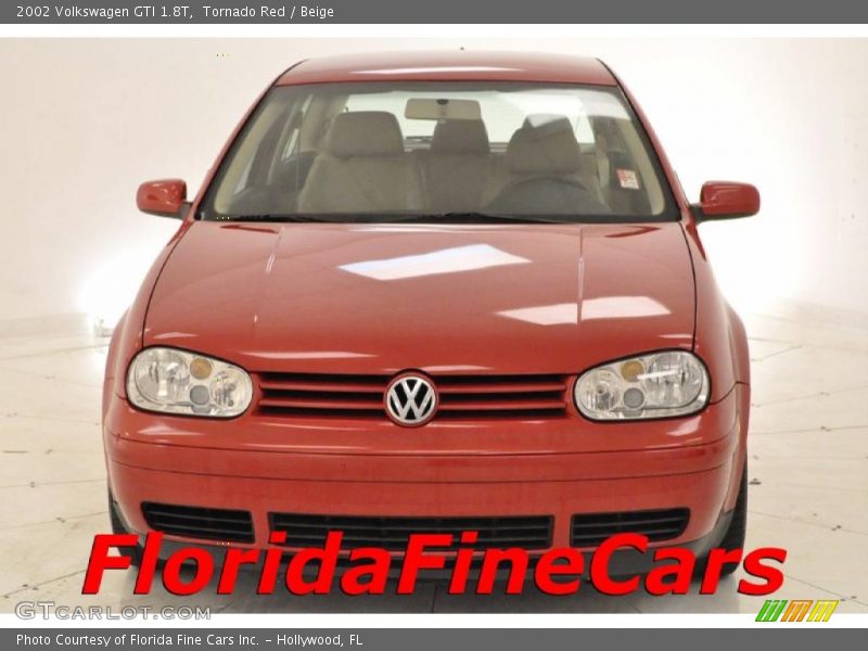 Tornado Red / Beige 2002 Volkswagen GTI 1.8T