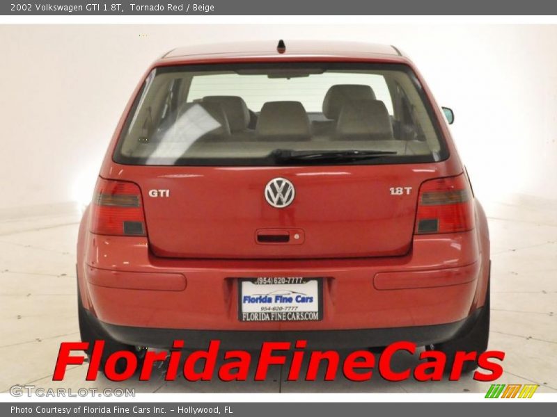 Tornado Red / Beige 2002 Volkswagen GTI 1.8T
