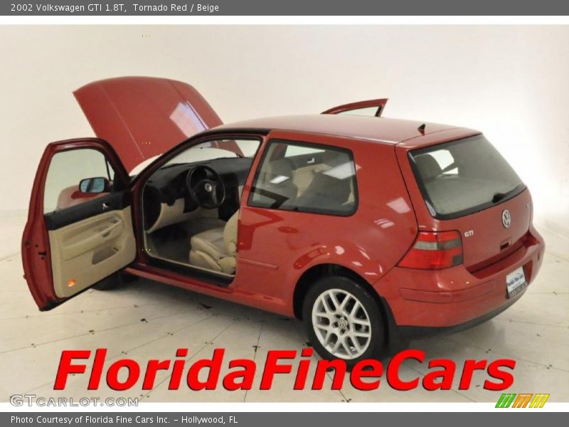 Tornado Red / Beige 2002 Volkswagen GTI 1.8T