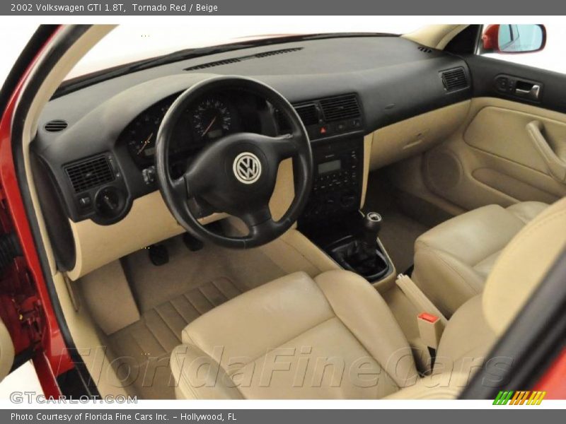 Tornado Red / Beige 2002 Volkswagen GTI 1.8T