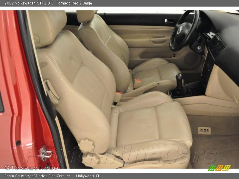 Tornado Red / Beige 2002 Volkswagen GTI 1.8T