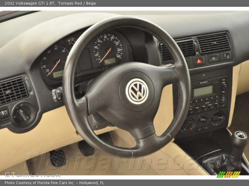Tornado Red / Beige 2002 Volkswagen GTI 1.8T