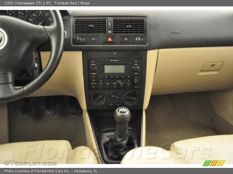 Tornado Red / Beige 2002 Volkswagen GTI 1.8T