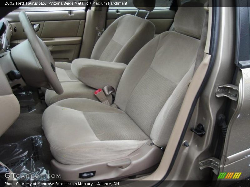 Arizona Beige Metallic / Medium Parchment 2003 Ford Taurus SES