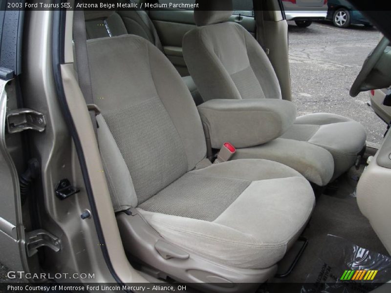 Arizona Beige Metallic / Medium Parchment 2003 Ford Taurus SES