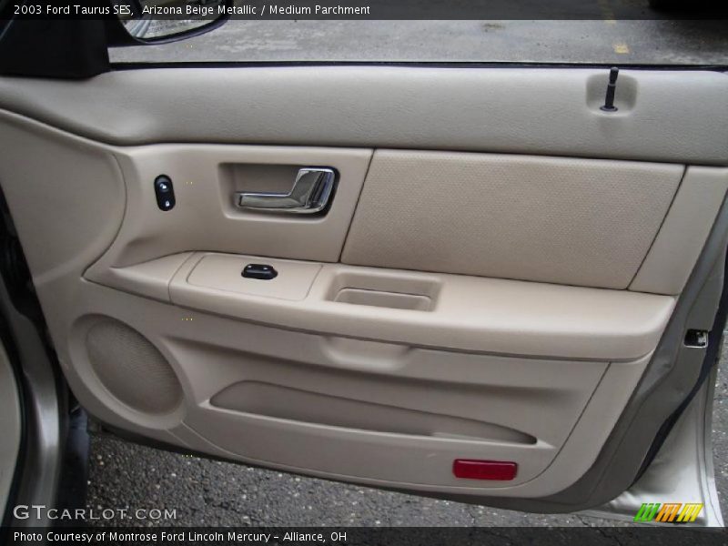 Arizona Beige Metallic / Medium Parchment 2003 Ford Taurus SES