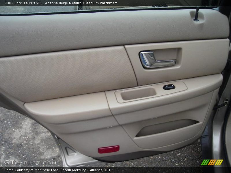 Arizona Beige Metallic / Medium Parchment 2003 Ford Taurus SES