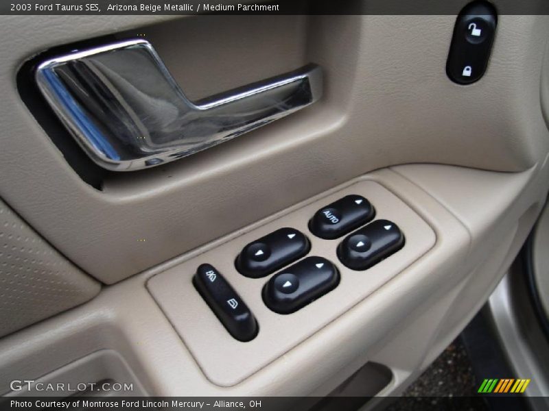Arizona Beige Metallic / Medium Parchment 2003 Ford Taurus SES