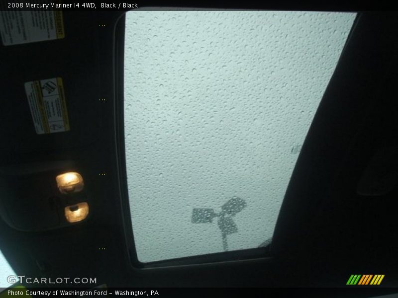 Black / Black 2008 Mercury Mariner I4 4WD
