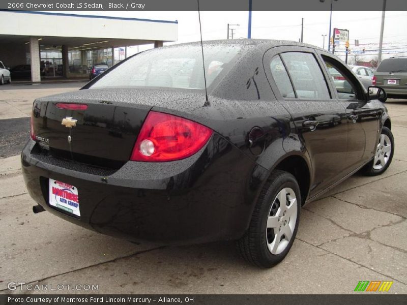 Black / Gray 2006 Chevrolet Cobalt LS Sedan
