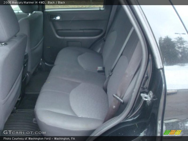 Black / Black 2008 Mercury Mariner I4 4WD