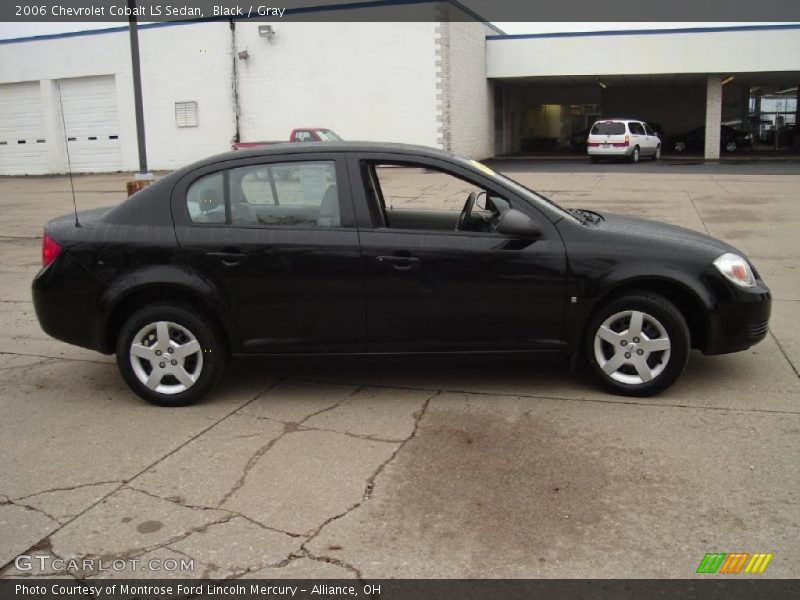 Black / Gray 2006 Chevrolet Cobalt LS Sedan