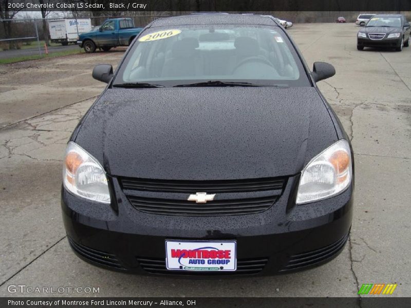 Black / Gray 2006 Chevrolet Cobalt LS Sedan