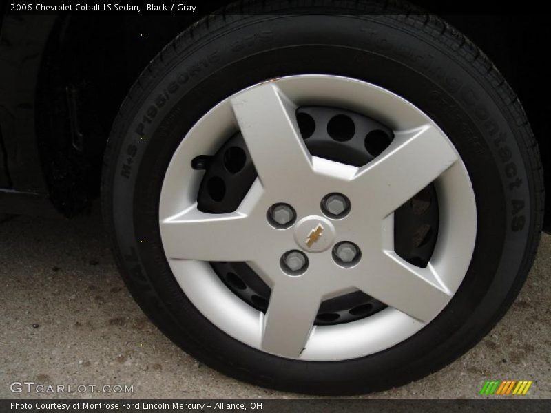 Black / Gray 2006 Chevrolet Cobalt LS Sedan