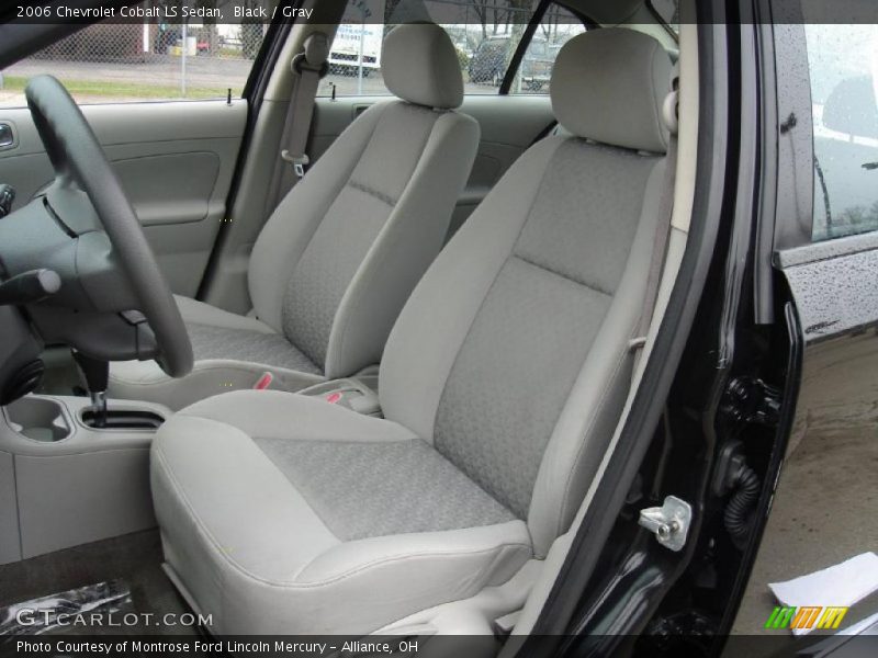 Black / Gray 2006 Chevrolet Cobalt LS Sedan