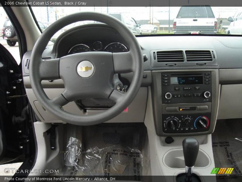 Black / Gray 2006 Chevrolet Cobalt LS Sedan