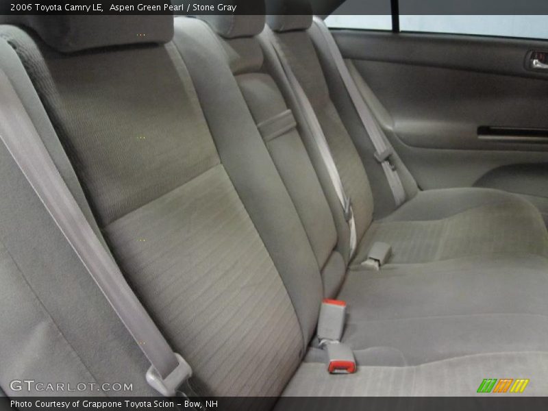 Aspen Green Pearl / Stone Gray 2006 Toyota Camry LE