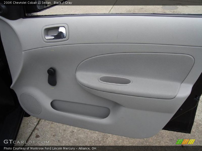 Black / Gray 2006 Chevrolet Cobalt LS Sedan