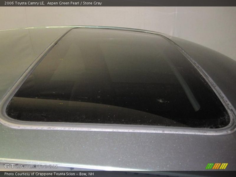 Aspen Green Pearl / Stone Gray 2006 Toyota Camry LE