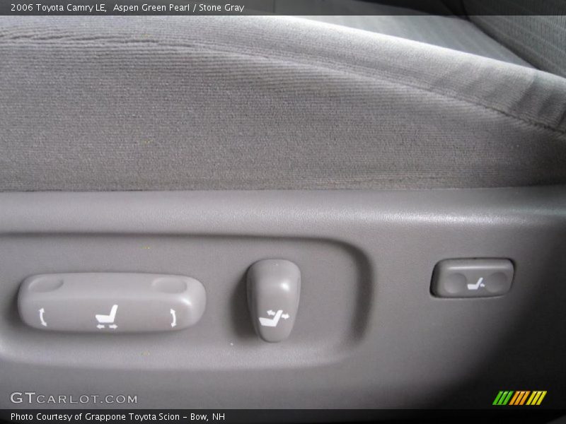 Aspen Green Pearl / Stone Gray 2006 Toyota Camry LE