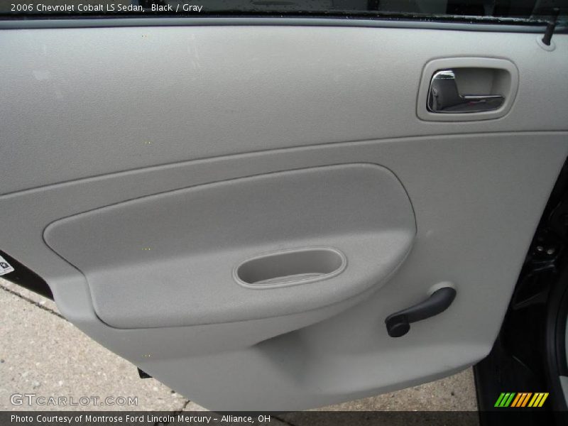 Black / Gray 2006 Chevrolet Cobalt LS Sedan