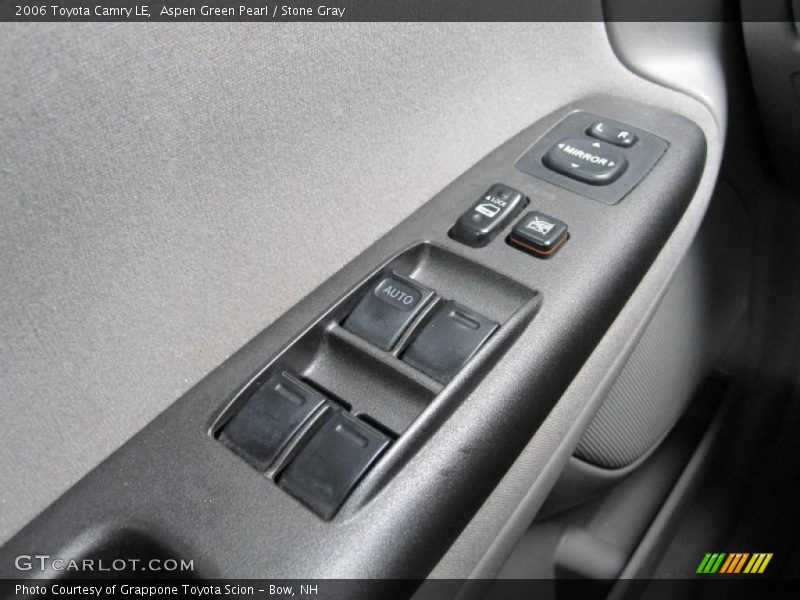 Aspen Green Pearl / Stone Gray 2006 Toyota Camry LE