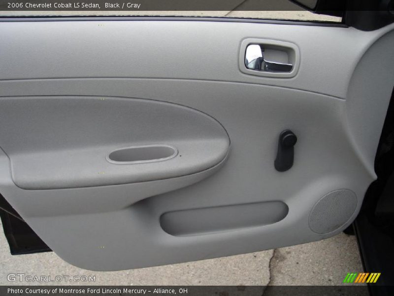 Black / Gray 2006 Chevrolet Cobalt LS Sedan