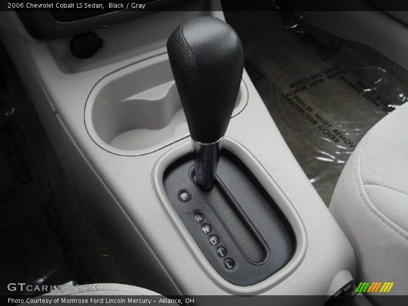 Black / Gray 2006 Chevrolet Cobalt LS Sedan
