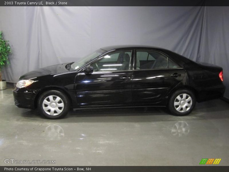 Black / Stone 2003 Toyota Camry LE