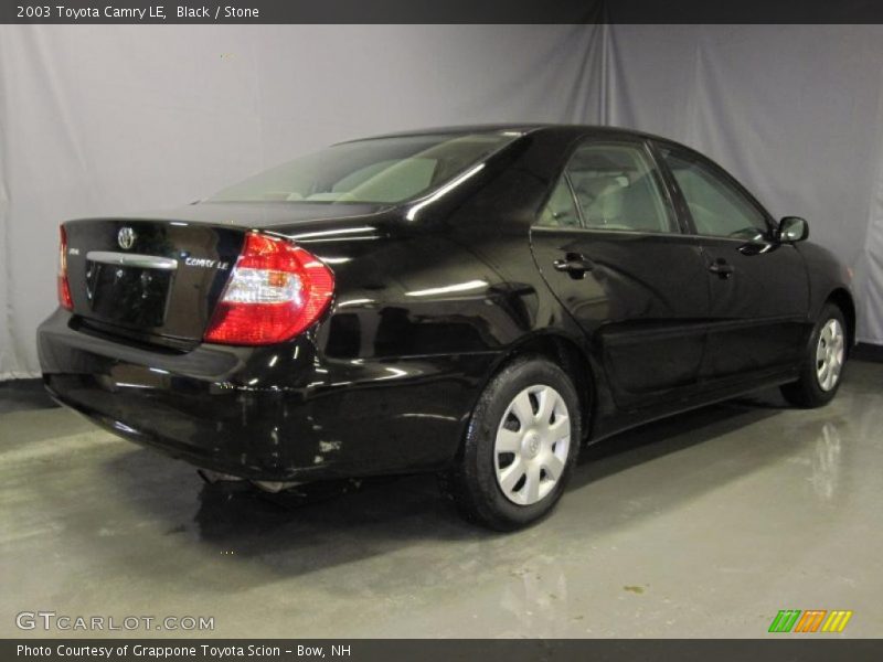 Black / Stone 2003 Toyota Camry LE