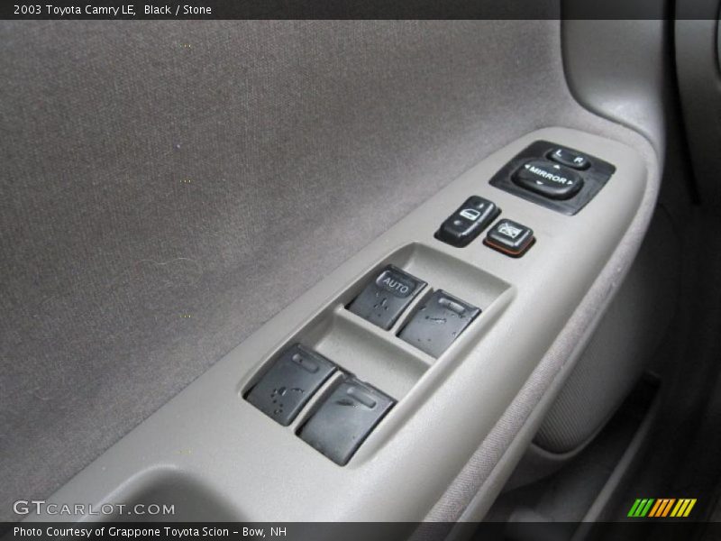 Black / Stone 2003 Toyota Camry LE