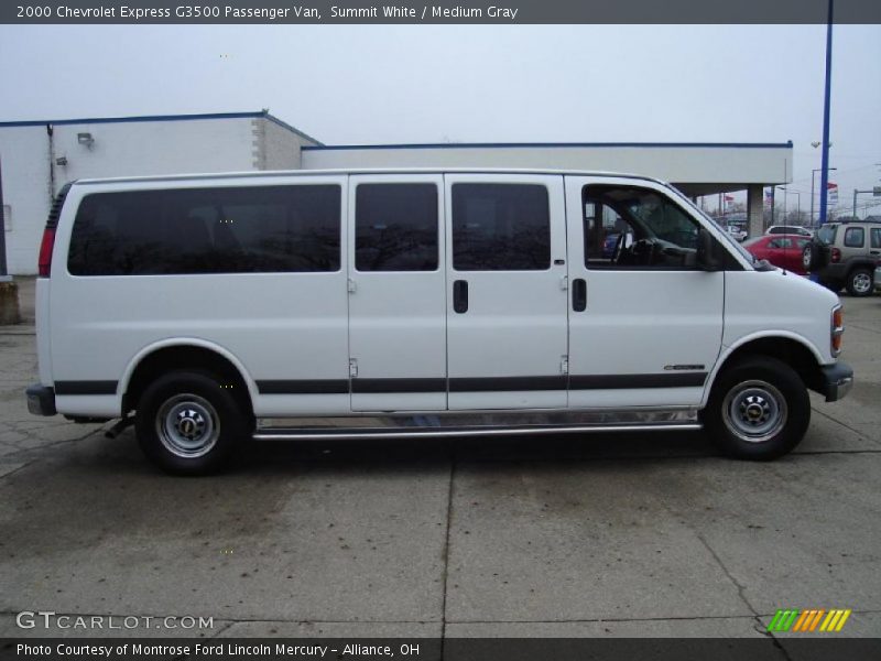 Summit White / Medium Gray 2000 Chevrolet Express G3500 Passenger Van
