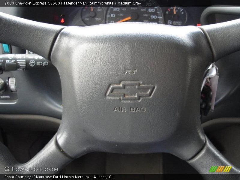 Summit White / Medium Gray 2000 Chevrolet Express G3500 Passenger Van