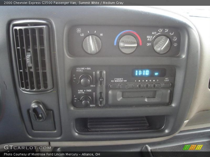 Summit White / Medium Gray 2000 Chevrolet Express G3500 Passenger Van
