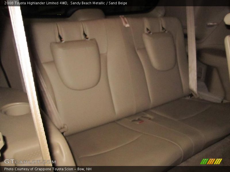 Sandy Beach Metallic / Sand Beige 2008 Toyota Highlander Limited 4WD