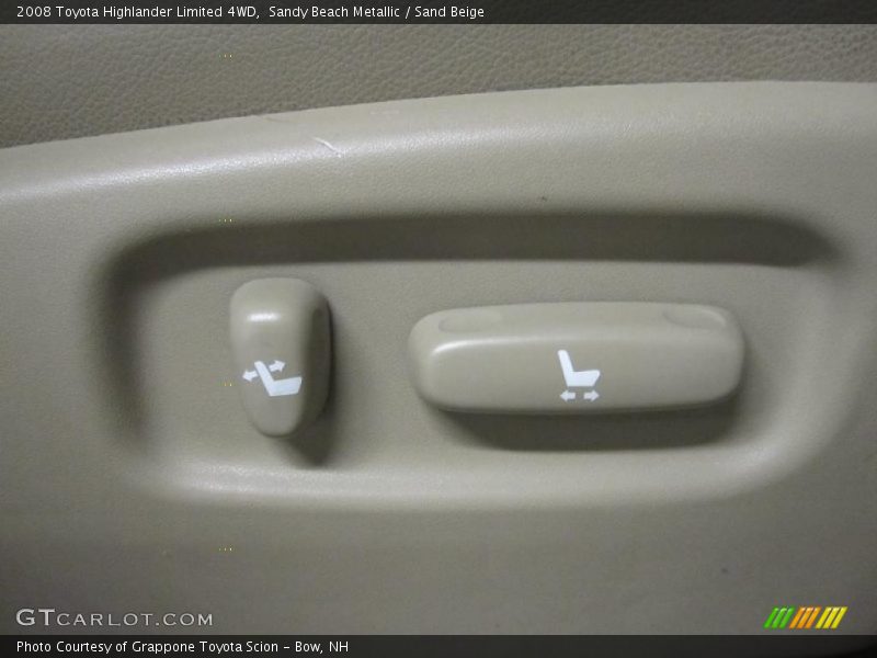 Sandy Beach Metallic / Sand Beige 2008 Toyota Highlander Limited 4WD