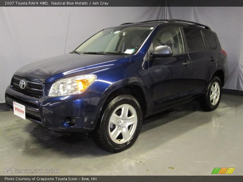 Nautical Blue Metallic / Ash Gray 2007 Toyota RAV4 4WD
