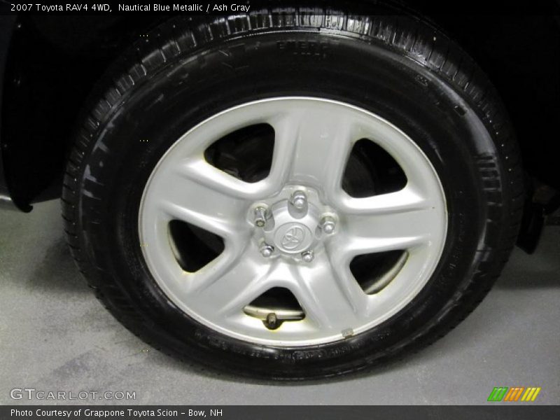 Nautical Blue Metallic / Ash Gray 2007 Toyota RAV4 4WD
