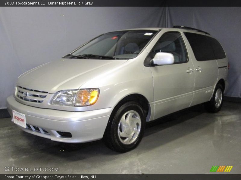 Lunar Mist Metallic / Gray 2003 Toyota Sienna LE
