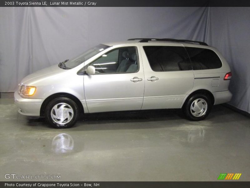 Lunar Mist Metallic / Gray 2003 Toyota Sienna LE