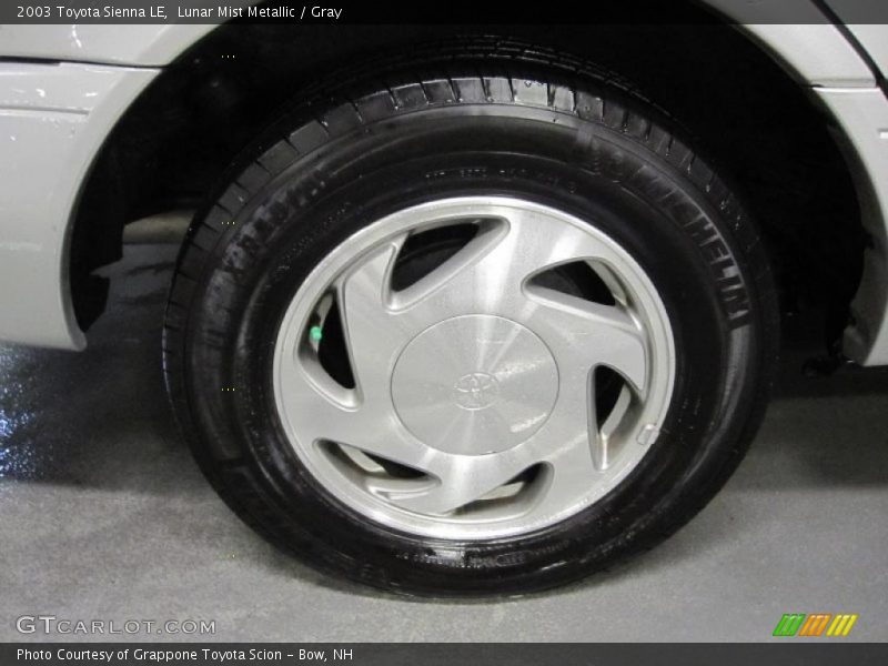 Lunar Mist Metallic / Gray 2003 Toyota Sienna LE