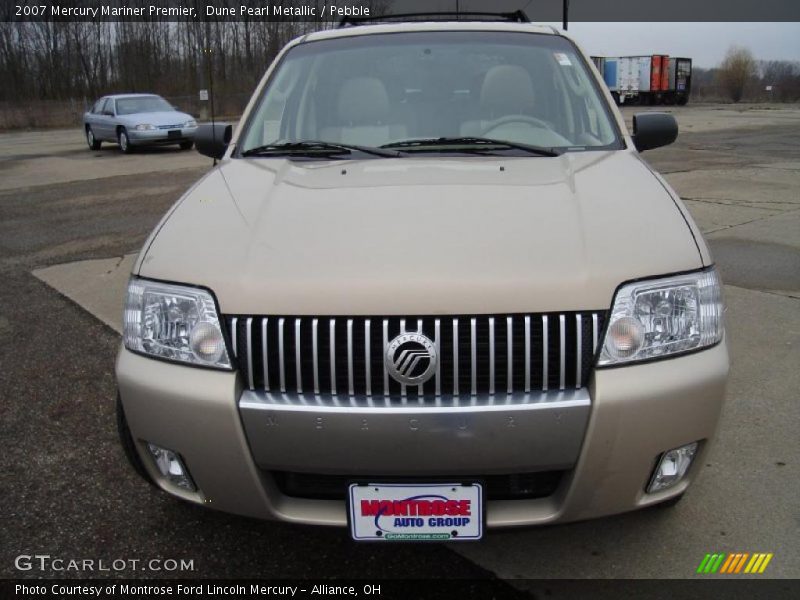 Dune Pearl Metallic / Pebble 2007 Mercury Mariner Premier