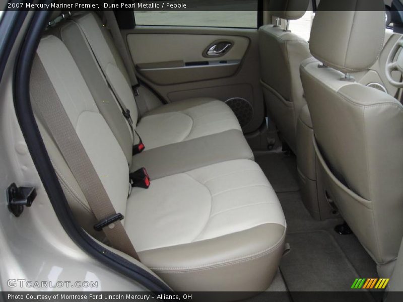 Dune Pearl Metallic / Pebble 2007 Mercury Mariner Premier